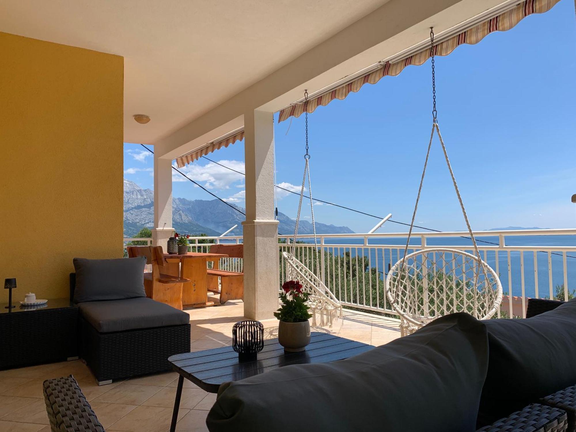 Omis Relaxing Sea Lounge Apartman Marusici  Kültér fotó