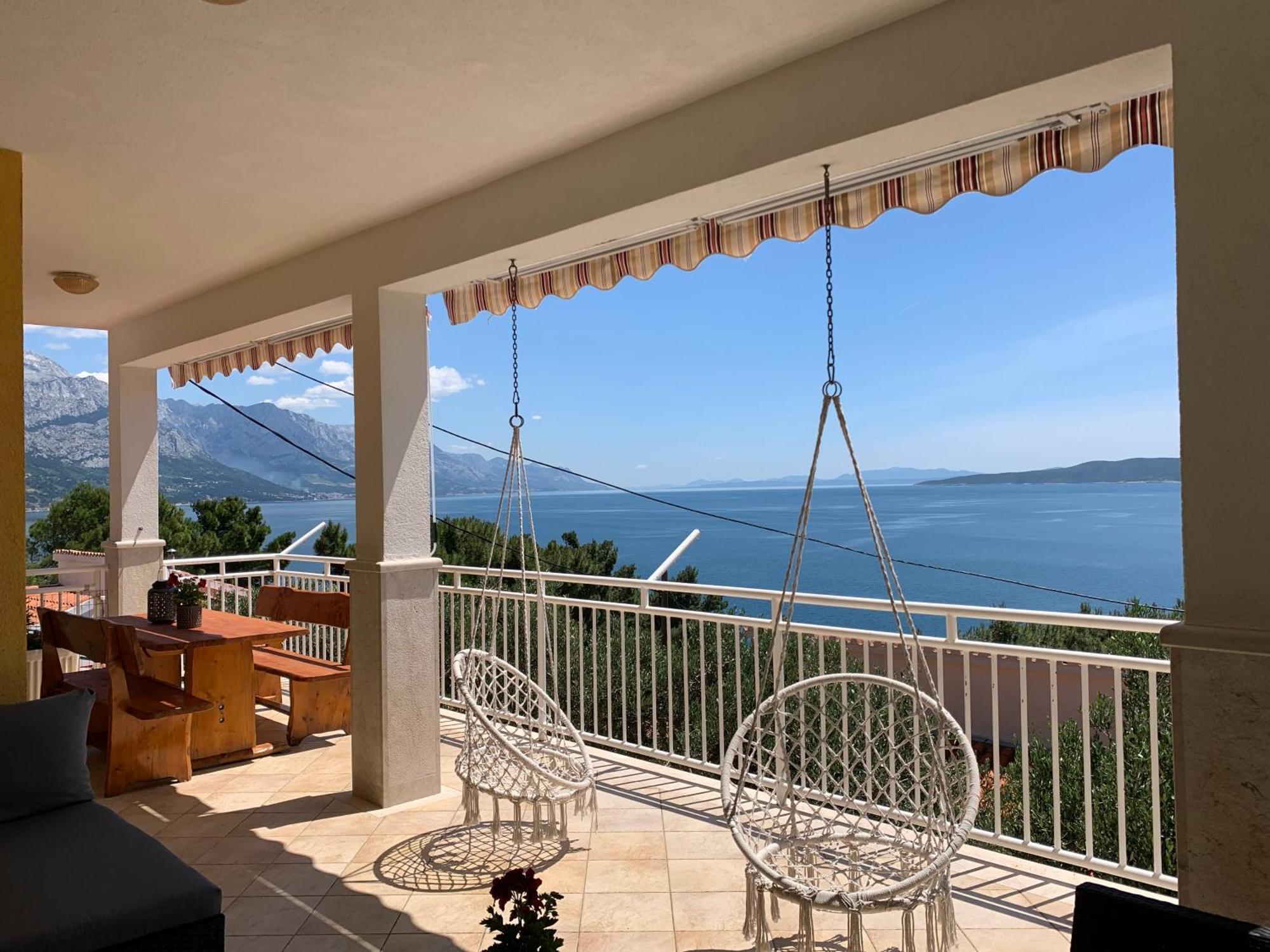 Omis Relaxing Sea Lounge Apartman Marusici  Kültér fotó
