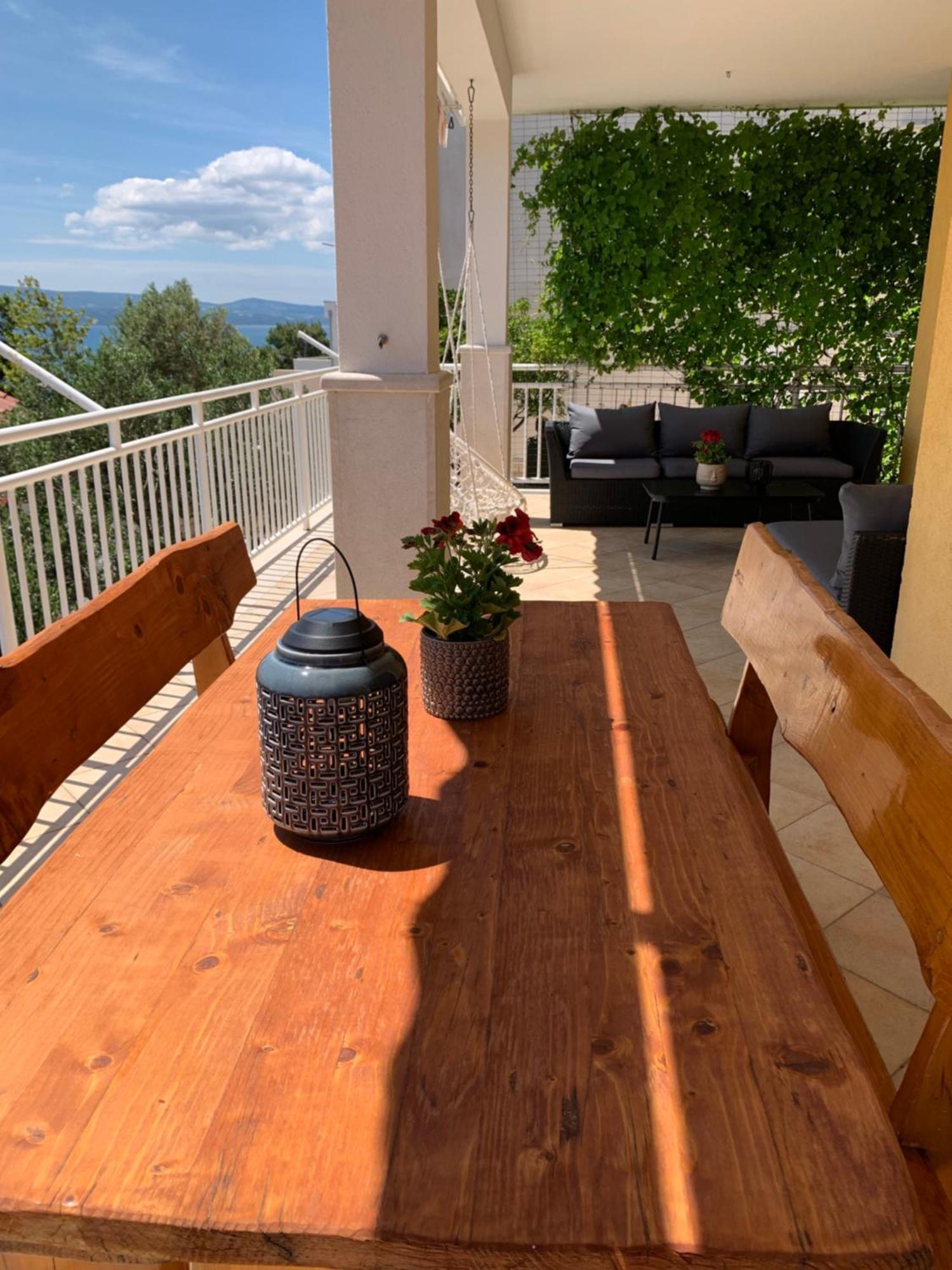 Omis Relaxing Sea Lounge Apartman Marusici  Kültér fotó
